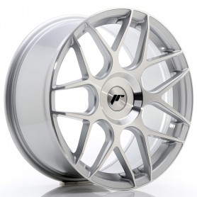 Felga JR Wheels JR18 18x8,5 ET25-45 Blank Silver Mach