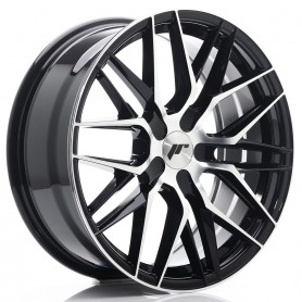 Felga JR Wheels JR28 18x7,5 ET40 BLANK Gloss Black Machined Face