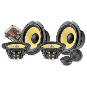 FOCAL CAR ES 165KX3 EVO Zestaw głośników trójdrożnych 16,5 cm