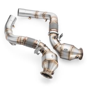 Downpipe BMW M5 F90 + KATALIZATOR HJS 300 cpsi EURO 6