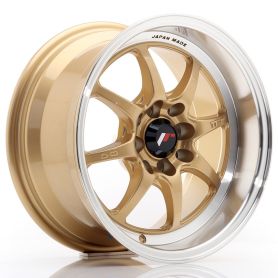 Felga JR Wheels TF2 15x7,5 ET30 4x100/114 Gold