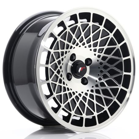 Felga JR Wheels JR14 16x8 ET15 4x100 Gloss Black Machined Face