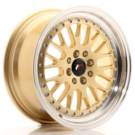 Felga JR Wheels JR10 16x7 ET30 4x100/108 Gold w/Machined Lip