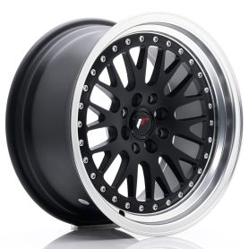 Felga JR Wheels JR10 16x8 ET20 4x100/108 Matt Black w/Machined Lip