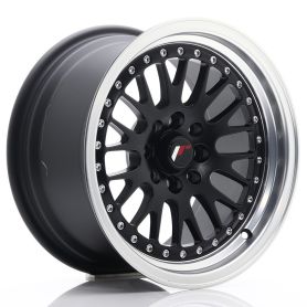 Felga JR Wheels JR10 15x8 ET20 4x100/108 Matt Black w/Machined Lip