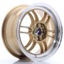 Felga JR Wheels JR7 15x7 ET38 4x100/114 Gold w/Machined Lip