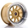 Felga JR Wheels JR26 17x10 ET20-25 BLANK Gold w/Machined Lip