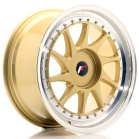 Felga JR Wheels JR26 18x8,5 ET35-40 BLANK Gold w/Machined Lip