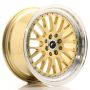 Felga JR Wheels JR10 17x8 ET35 4x100/114 Gold w/Machined Lip