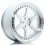 Felga JR Wheels JR43 19x8,5 ET15-35 5H BLANK Silver w/Machined Face