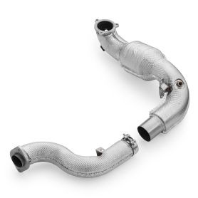 Downpipe Mercedes-AMG A35 GPF W177 4MATIC z osłoną termiczną i katalizatorami