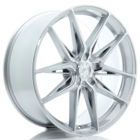 Felga JR Wheels JR44 21x9 ET20-40 5H BLANK Silver w/ Machined Face