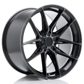 Felga JR Wheels JR44 19x10 ET15-45 5H BLANK Black Machined w/Tinted Face