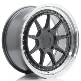 Felga JR Wheels JR47 18x8,5 ET15-35 5H BLANK Hyper Gray w/Machined Lip