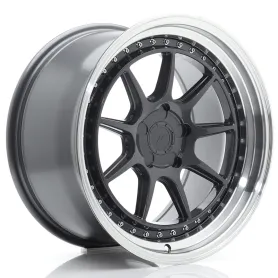 Felga JR Wheels JR47 18x9,5 ET15-35 5H BLANK Hyper Gray w/Machined Lip