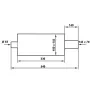 Tłumik Końcowy TurboWorks 80x145mm wejście 63,5mm