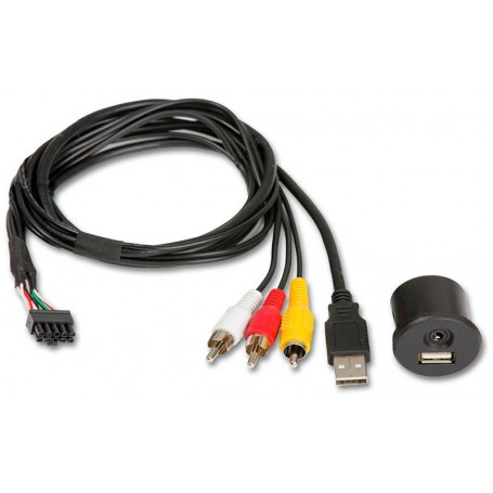 Interfejs USB/AUX dla Fiat, Citroën i Peugeot ALPINE KCU-1A